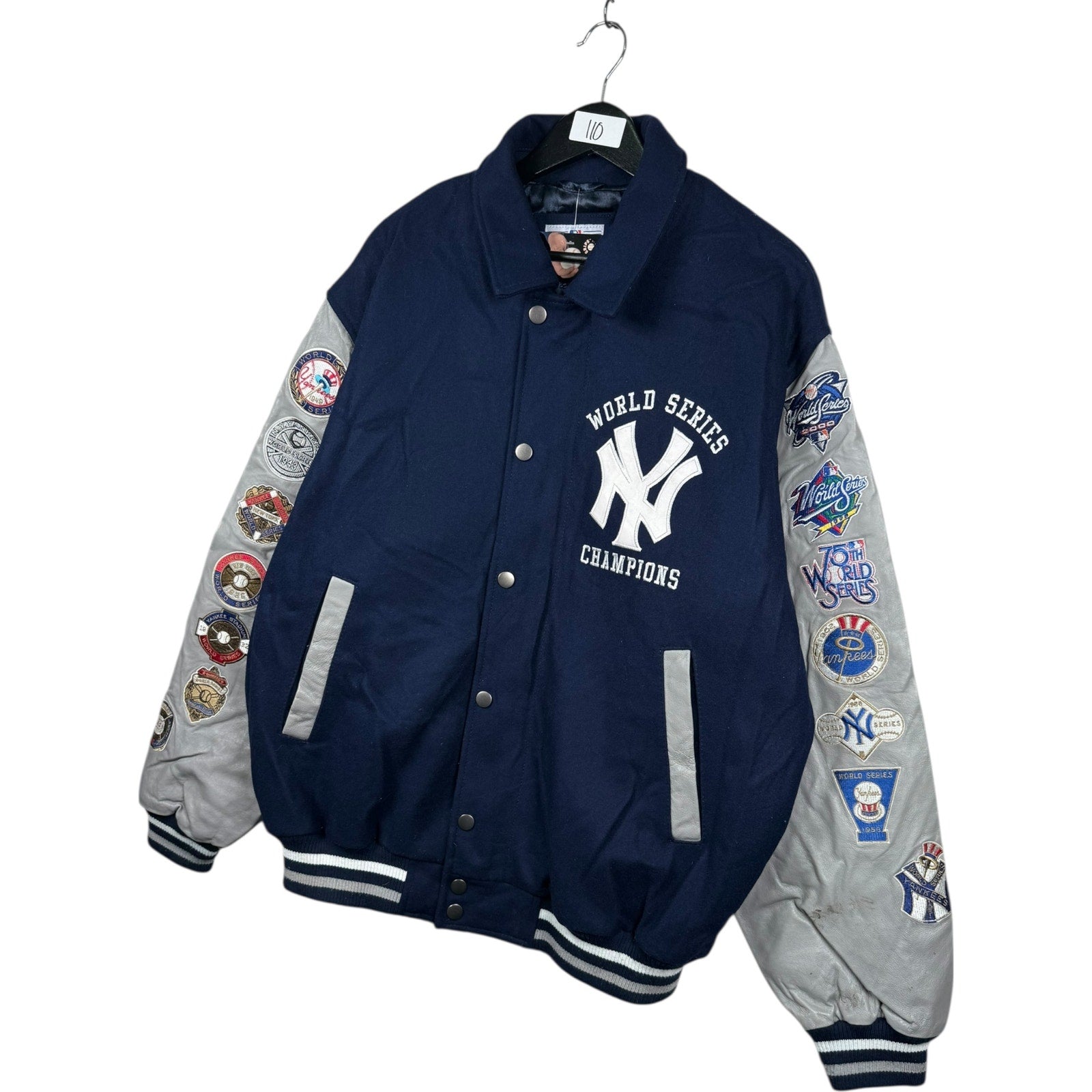Vintage New York Yankees MLB World Series Varsity Jacket
