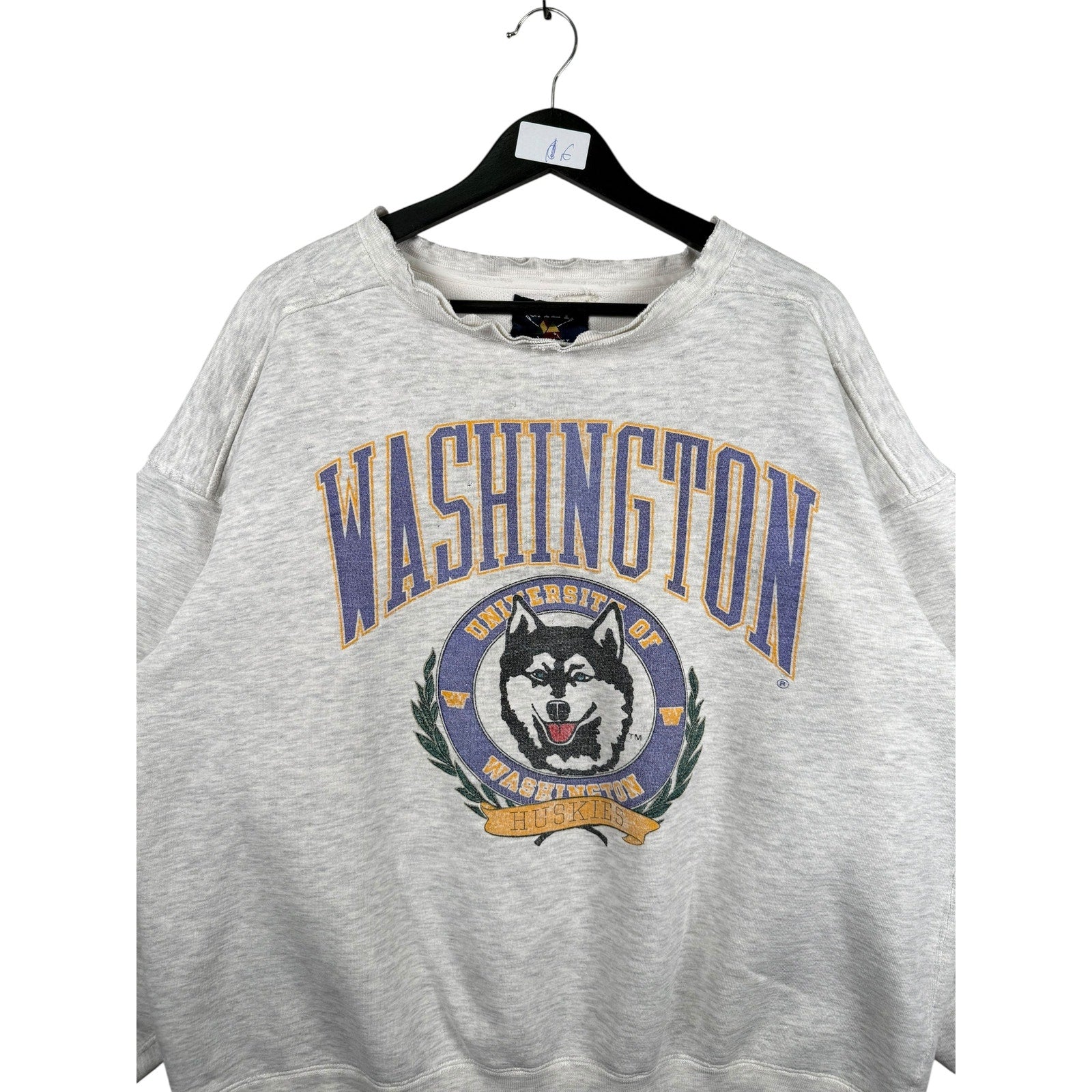 Vintage University Of Washington Huskies Crewneck