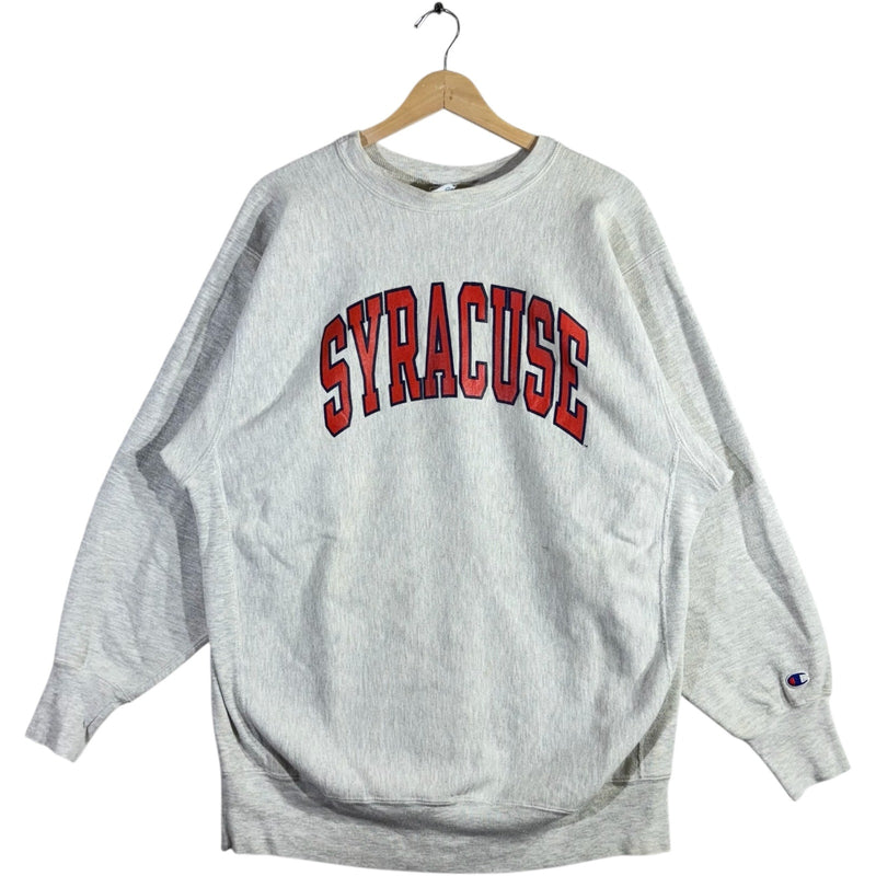 Vintage Champion Reverse Weave Syracuse University Crewneck