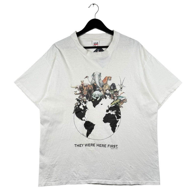 Vintage Anvil Human-i-Tees Animals T-Shirt
