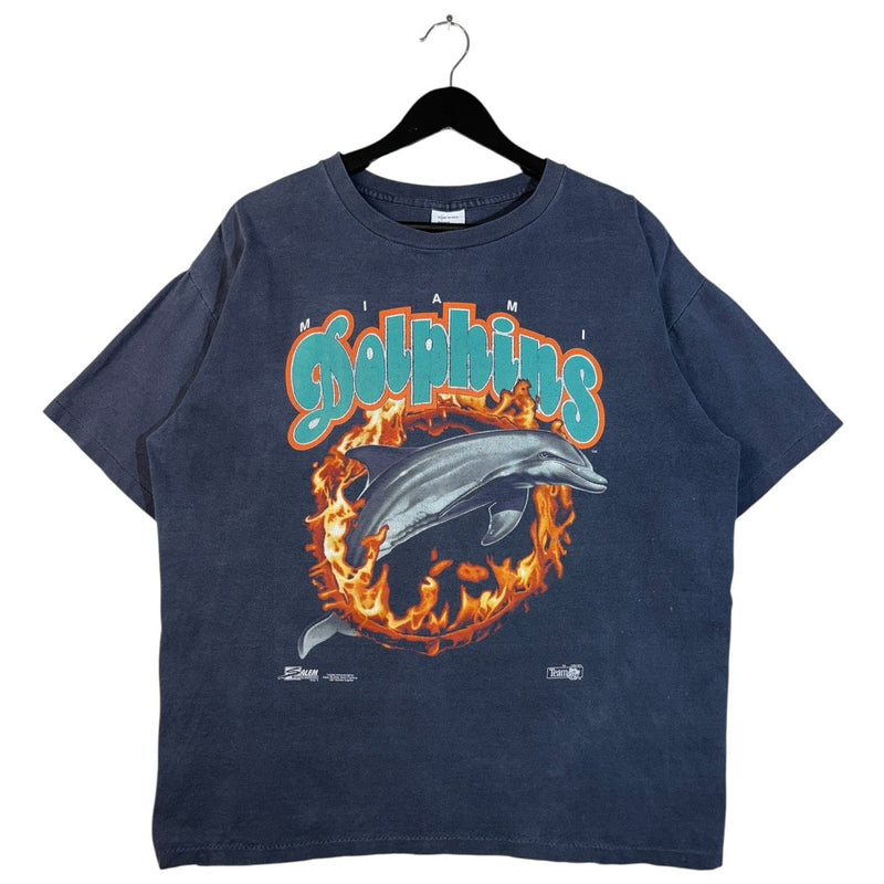 Vintage Salem Sportswear Miami Dolphins Graphic NFL T-Shirt