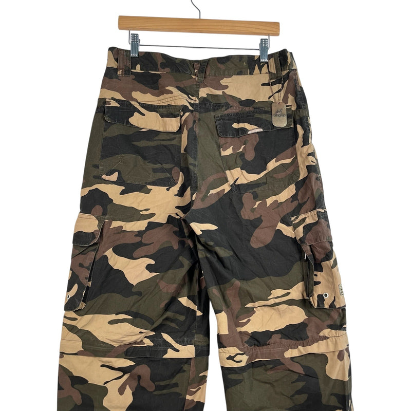 Vintage Micros Camo Cargo Pants 33x30
