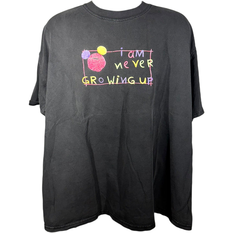 Vintage Disney World "I Am Never Growing Up" Souvenir Tee