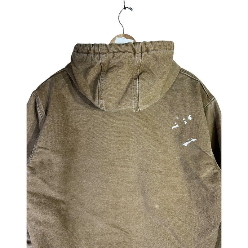Vintage Carhartt Insulated Hooded Workwear Jacket