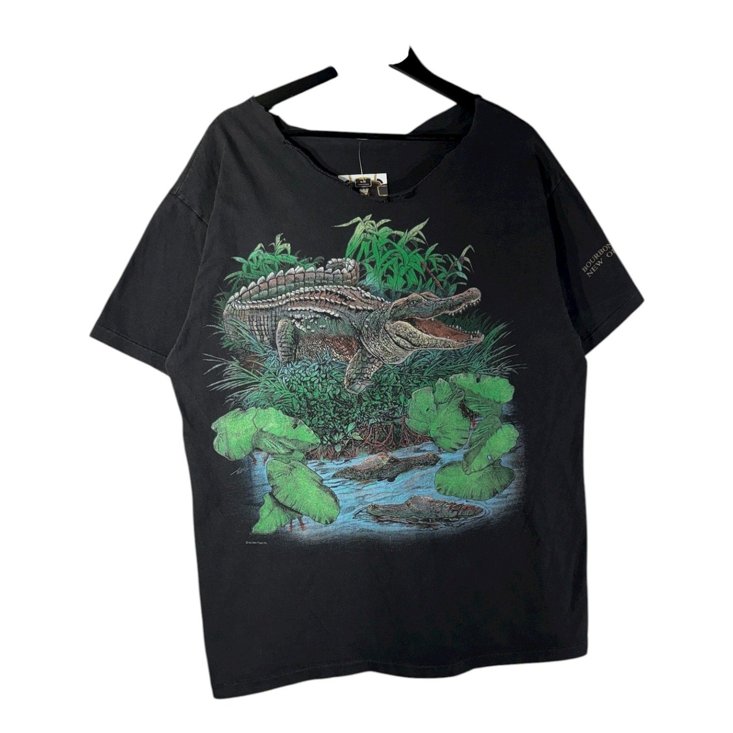 Vintage Alligator Swamp Wildlife T-Shirt