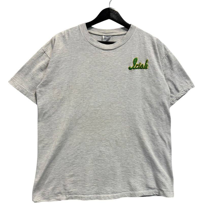 Vintage Irish Embroidered Mini Spellout Tee