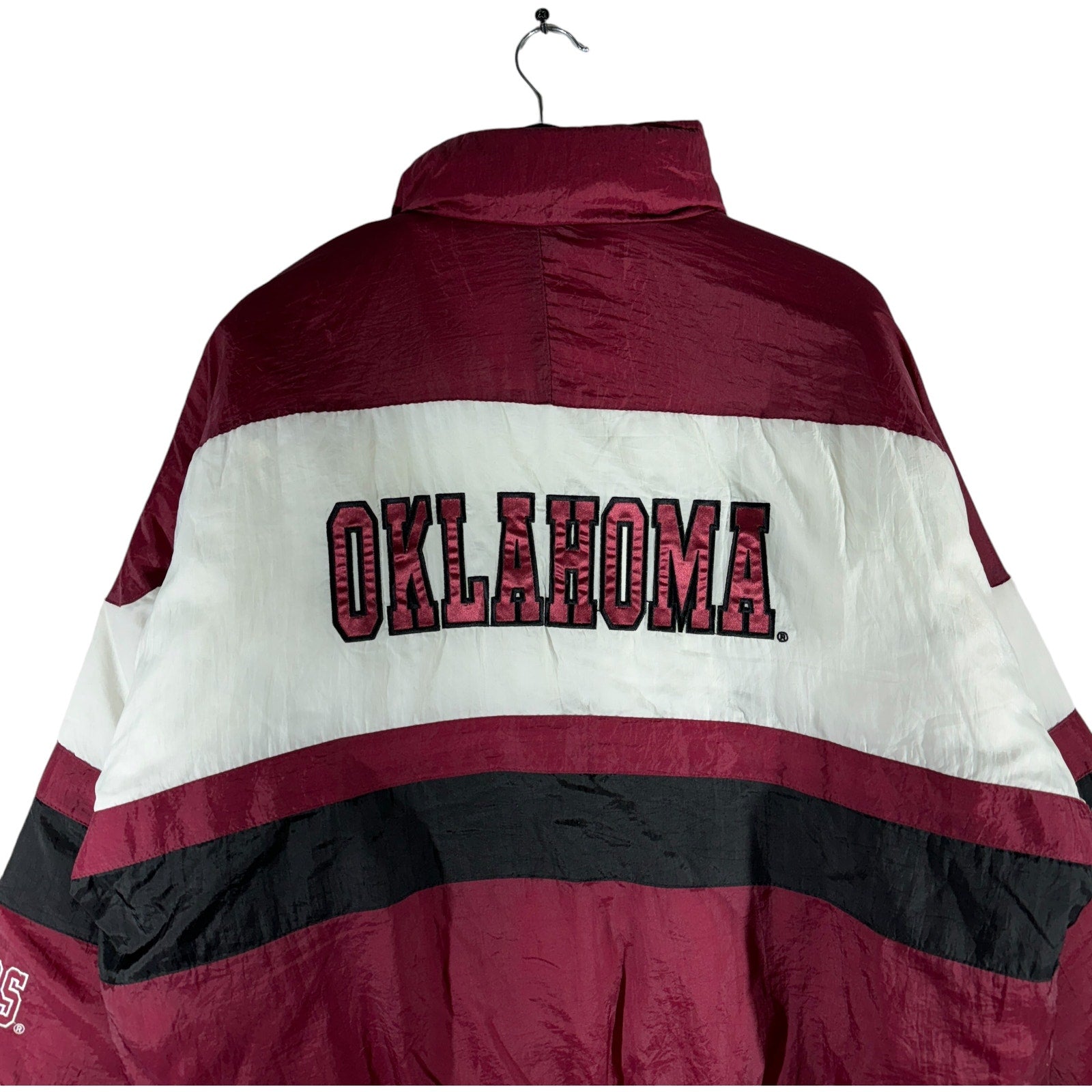 Vintage Locker Line Oklahoma University Puffer Jacket