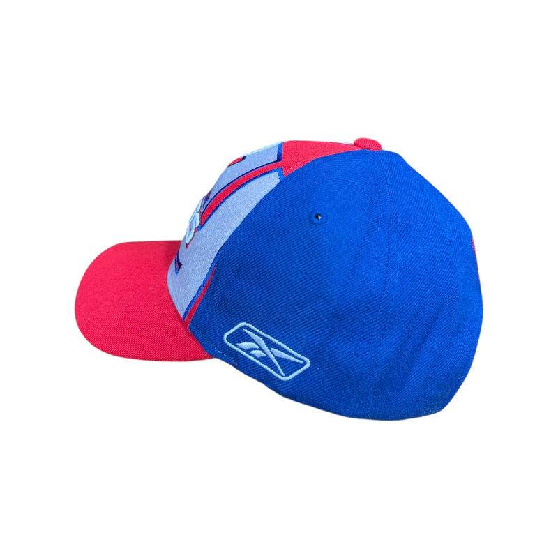 Vintage NFL x Reebok New York Giants Colorblock Strapback Hat