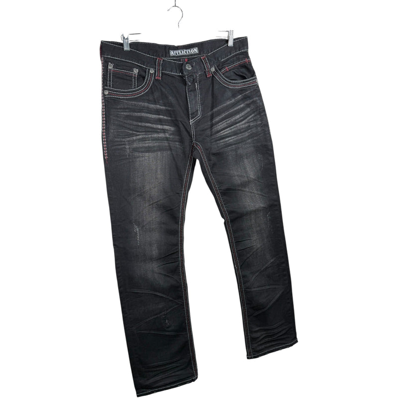 Vintage Affliction Skinny Denim Jeans 36
