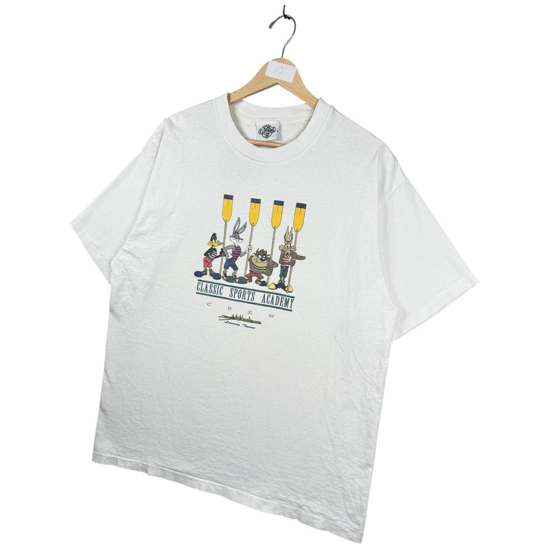 Vintage Looney Tunes Classic Sports Academy Crew T-Shirt
