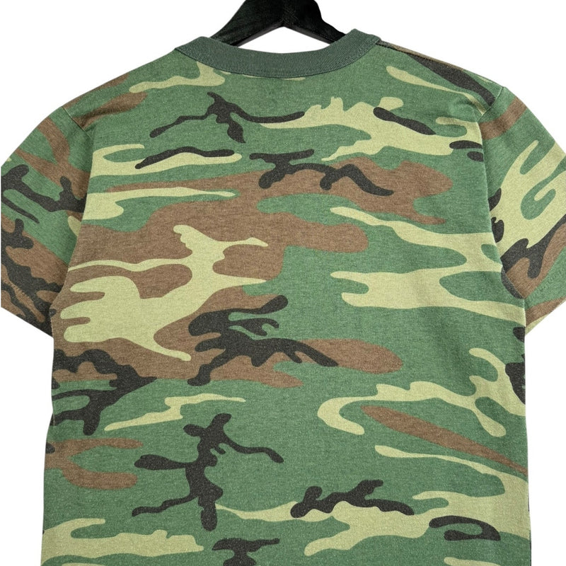 Vintage Rothco Camo Military T-Shirt