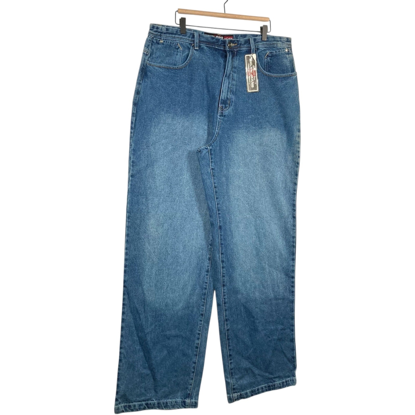 Vintage BKLYN Jeans Straight Leg Denim Jeans 38 x 35