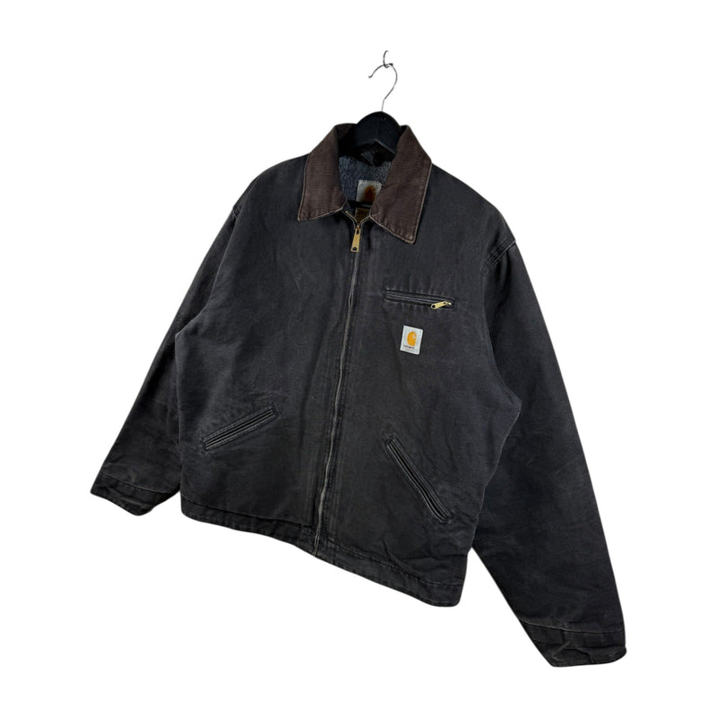 Vintage Carhartt Detroit Blanket Lined Workwear Jacket