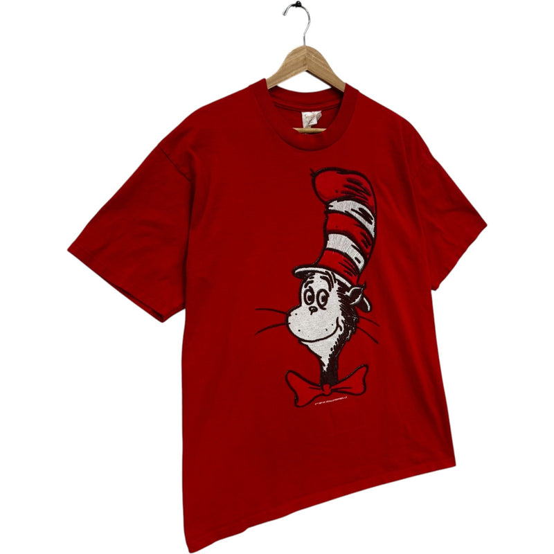 Vintage Seuss Wear Cat In The Hat Big Face Graphic Tee