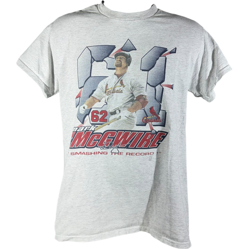 Vintage St Louis Cardinals Mark McGwire Record Break MLB Tee