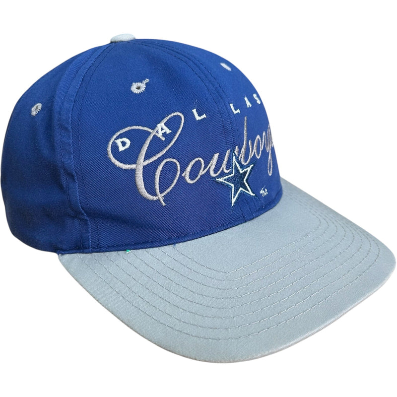 Vintage Dallas Cowboys Spellout NFL Snapback Hat