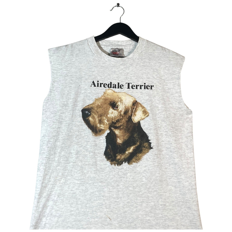 Vintage Oneita Airedale Terrier Tank Top