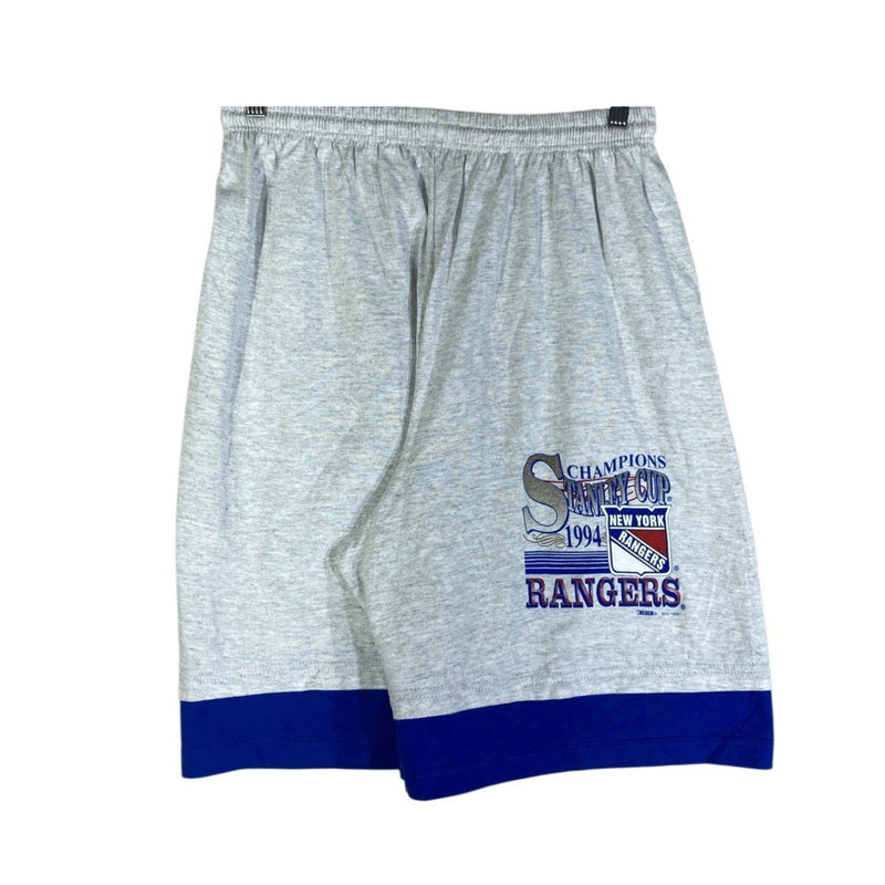 Vintage New York Rangers Stanley Cup Champs Shorts 1994