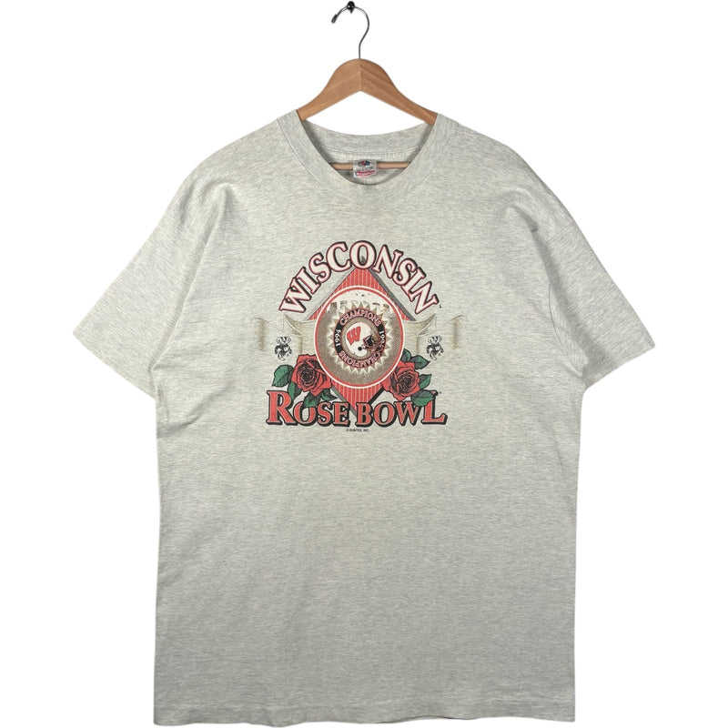 Vintage University of Wisconsin Rose Bowl Champs Football 90s Tee