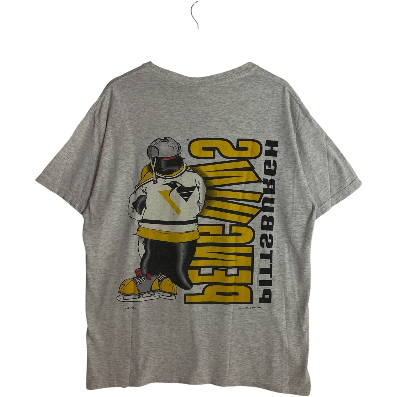 Vintage Pittsburgh Penguins Mascot NHL T-Shirt