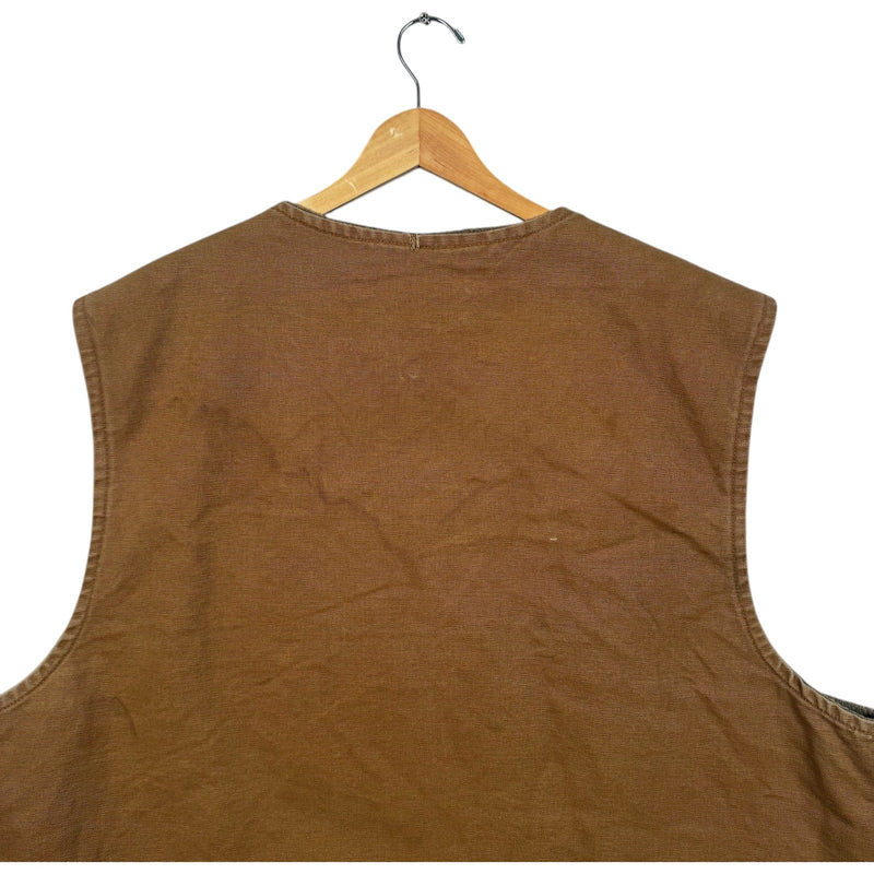 Vintage Carhartt Sherpa Linned Workwear Vest