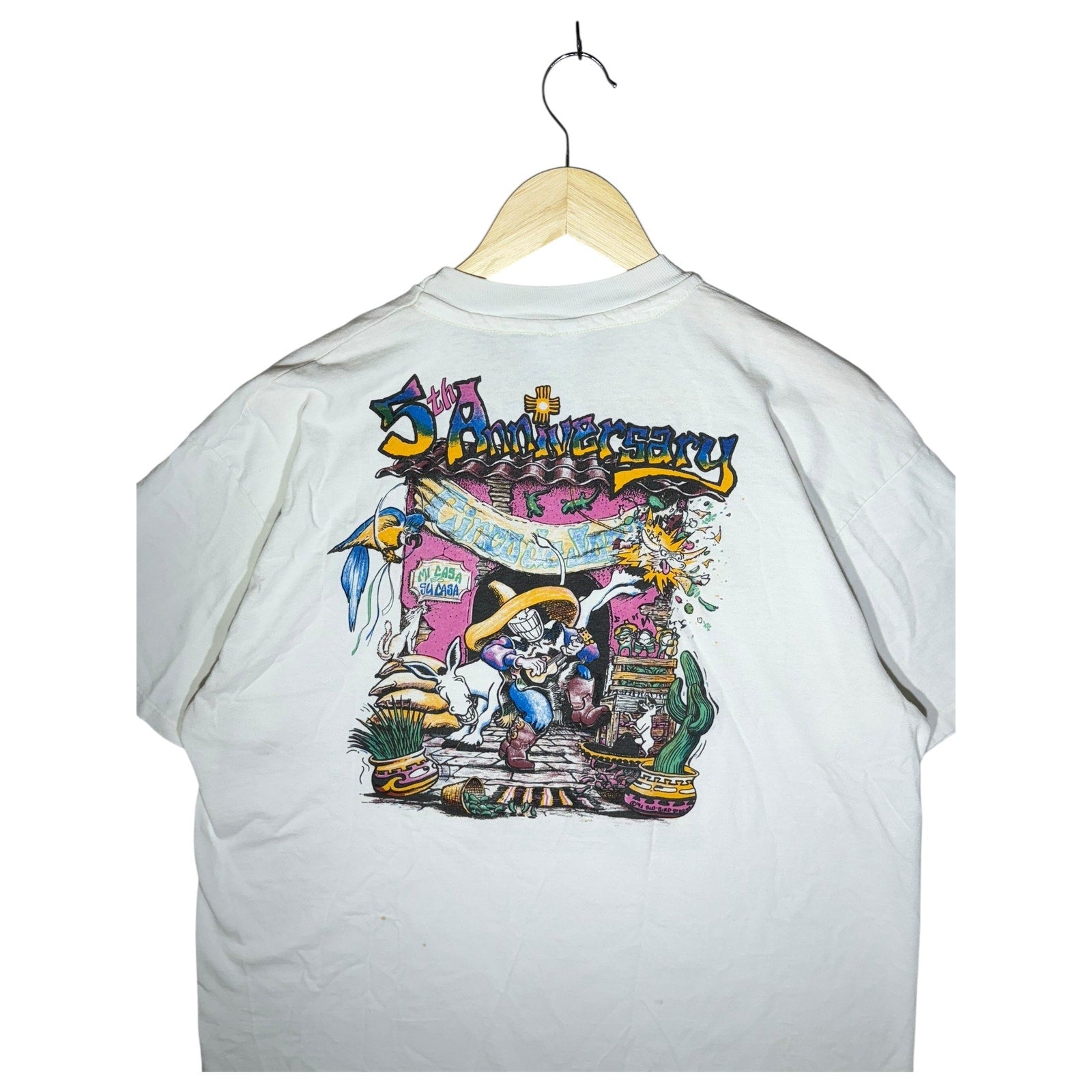 Vintage Hanes Beefy-T Mexico Joe's T-Shirt
