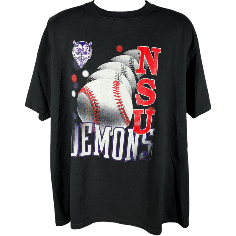 Vintage NSU Demons Baseball Tee