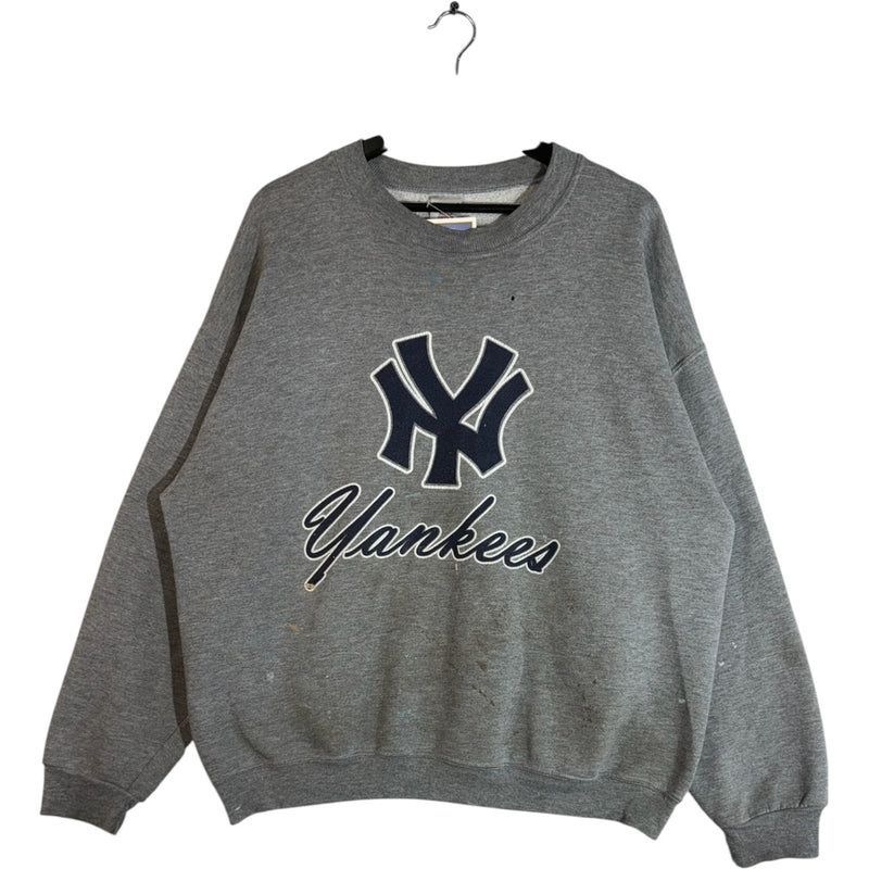 Vintage Yankees Spellout Crewneck XL