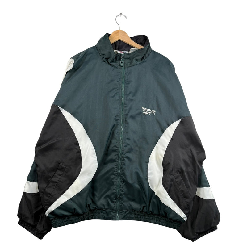 Vintage Reebok Full Zip High Neck Windbreaker