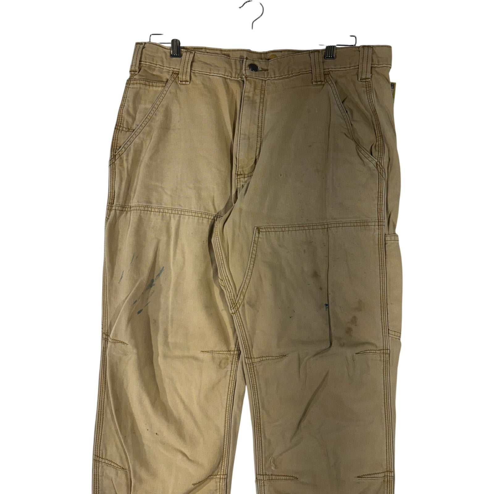 Vintage Carhartt Relaxed Fit Double Knee Carpenter Pants 34x34