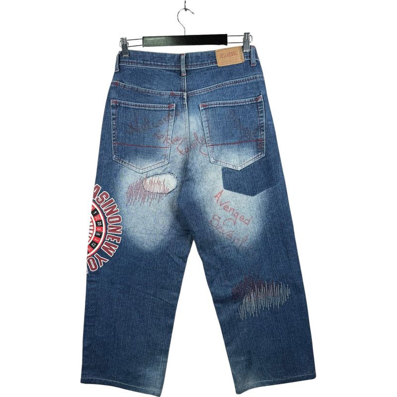Vintage Jeunesse New York Wide Leg Denim Jeans 40