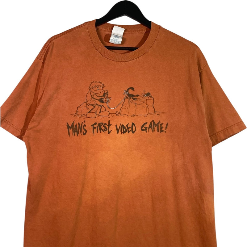 Vintage Vintage Man’s First Video Game Graphic T-Shirt