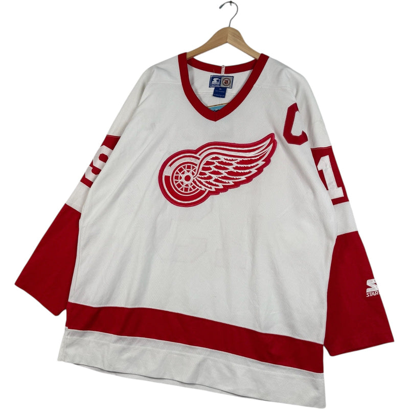 Vintage Starter Detroit Red Wings Steve Yzerman #19 NHL Jersey
