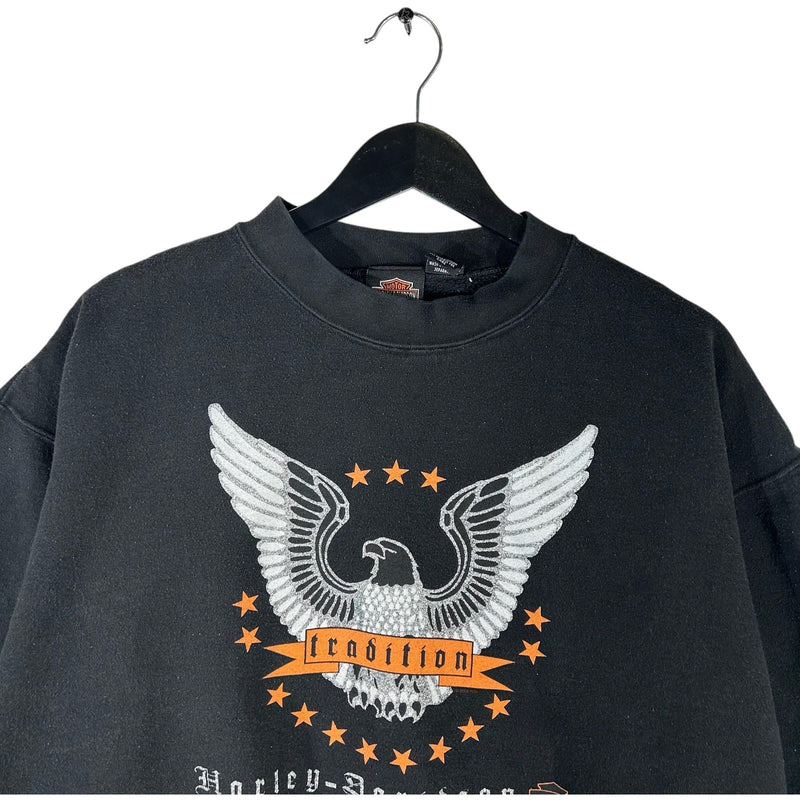 Vintage Harley Davidson Tradition Eagle Crewneck