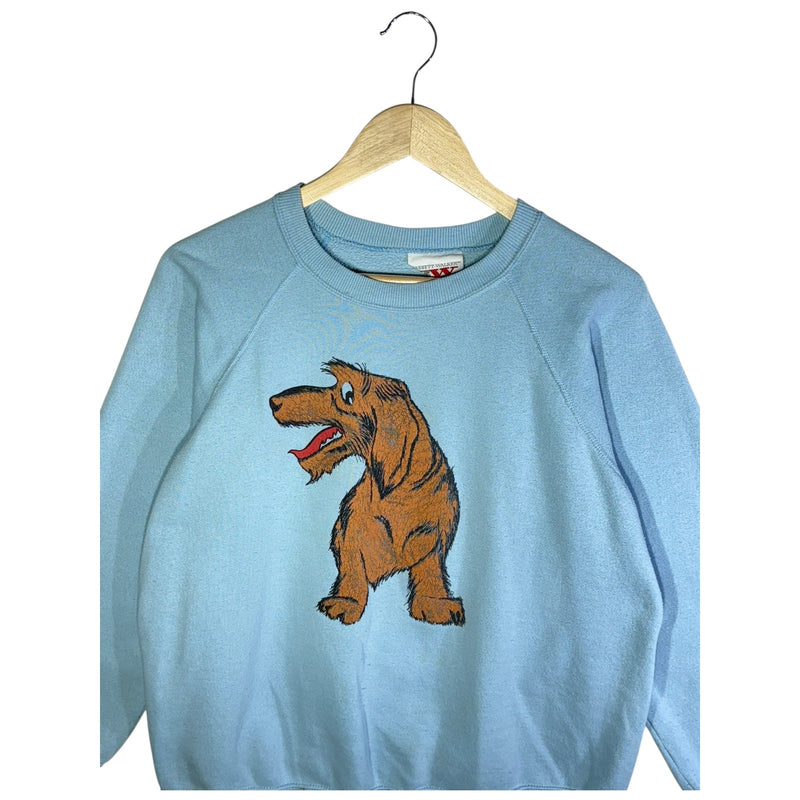 Vintage Cartoon Dog Graphic Crewneck
