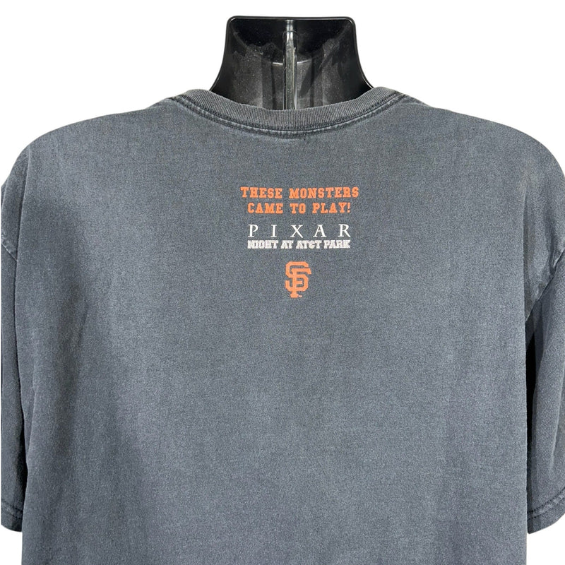 Vintage Disney Monsters Inc. SF Giants Collaboration MLB Tee