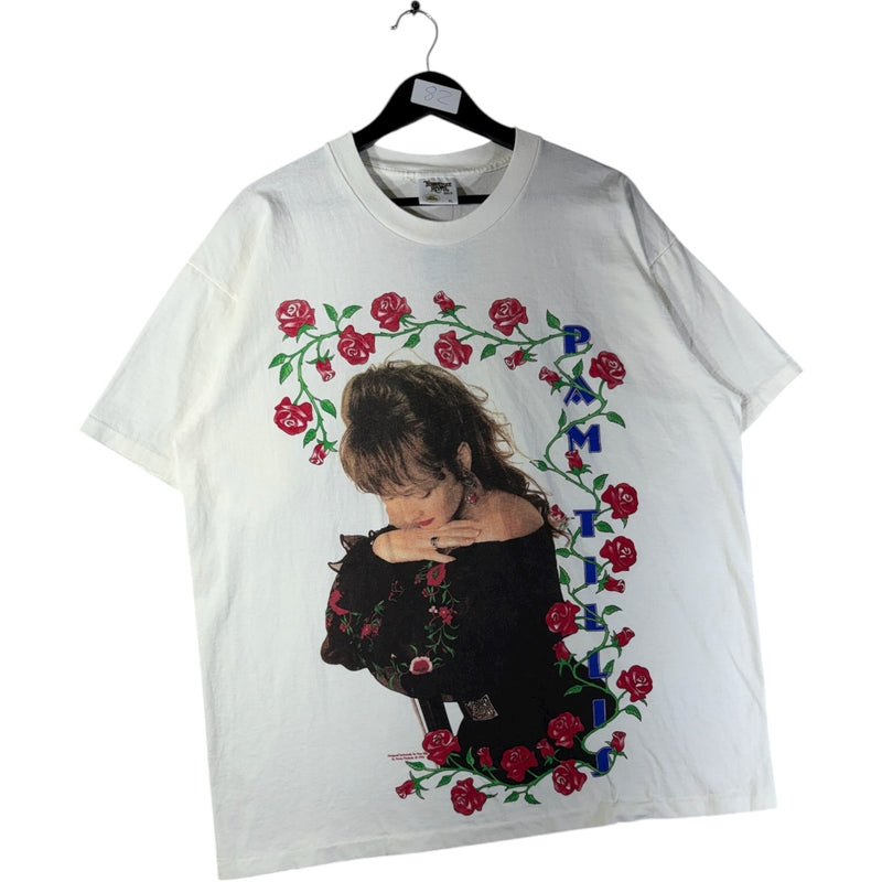 Vintage Pam Tillis Graphic Roses T-Shirt
