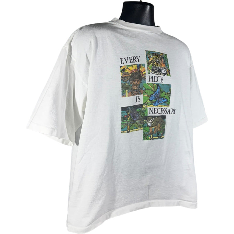 Vintage Nature "Every Piece is Necessary" Wildlife Tee