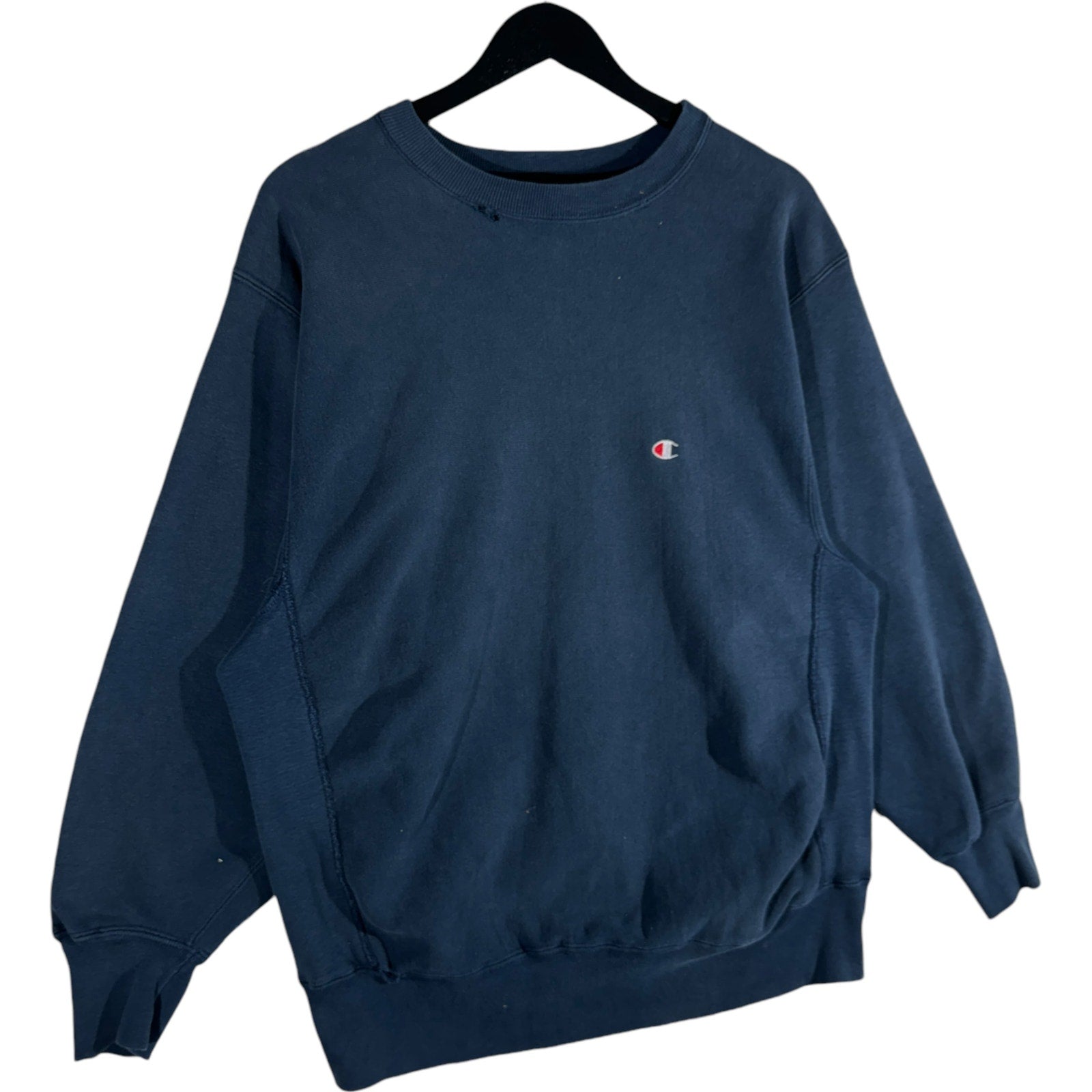 Vintage Champion Reverse Weave Warm Up Crewneck 80s