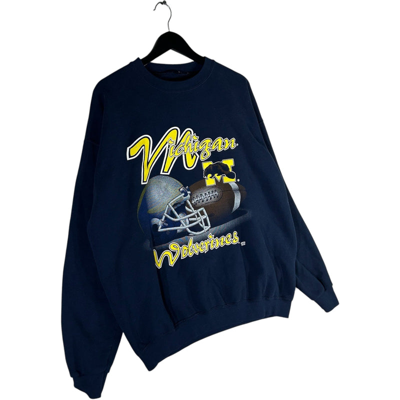 Vintage University of Michigan Wolverines Football Crewneck