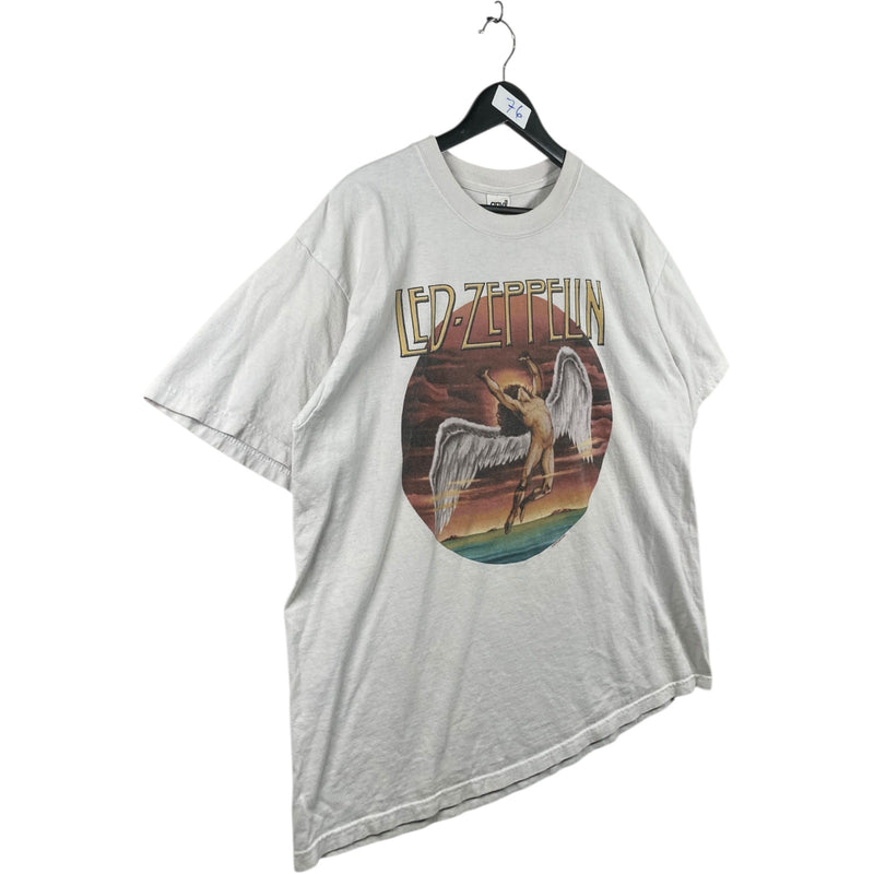 Vintage Led Zeppelin Swan Song Icarus Rock Band T-Shirt