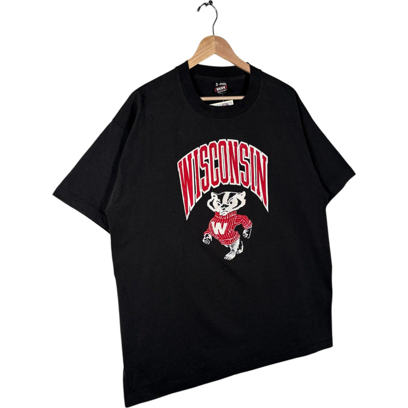 Vintage University of Wisconsin Large Arch Logo Spellout Tee