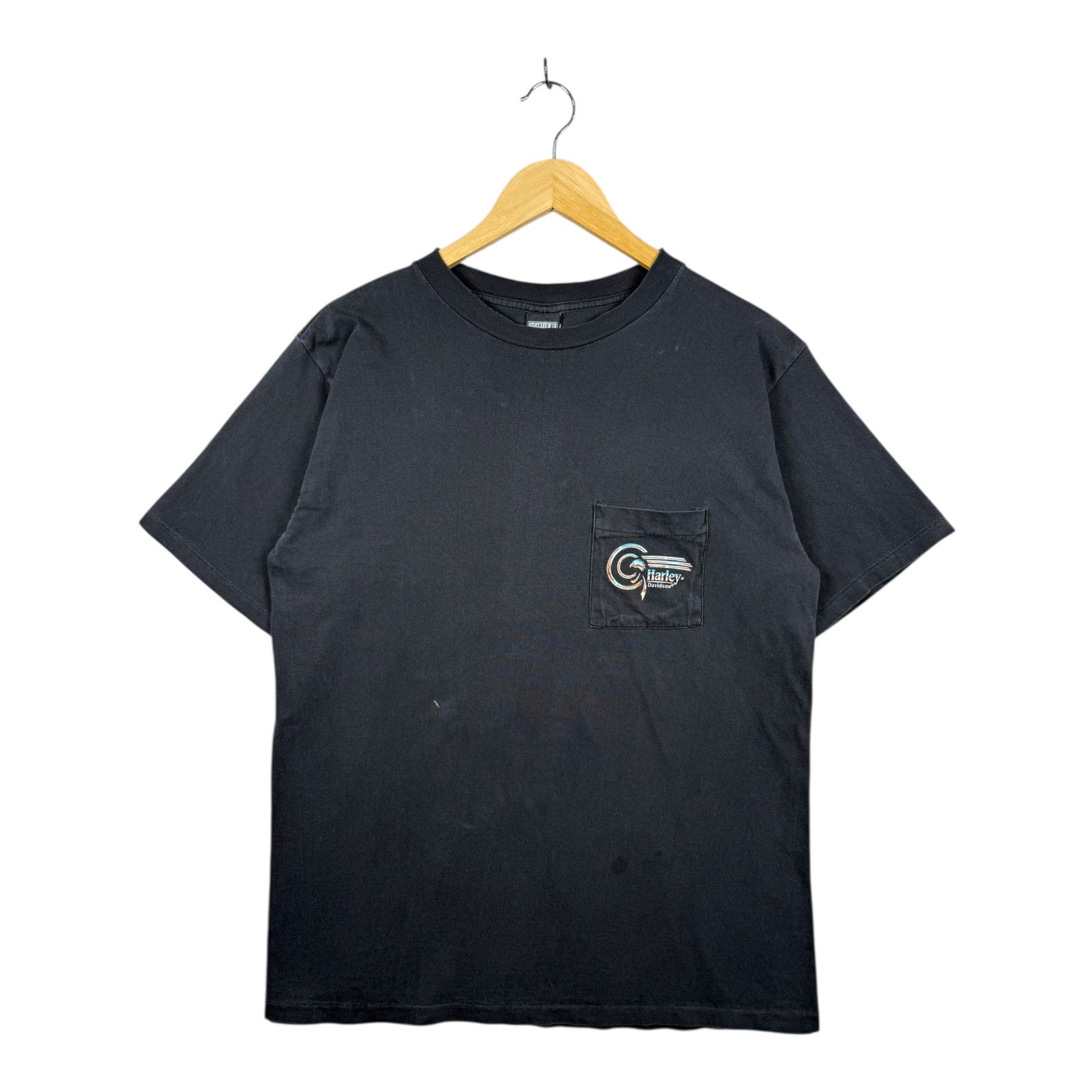 Vintage Harley Davidson Ride The Best Pocket T-Shirt