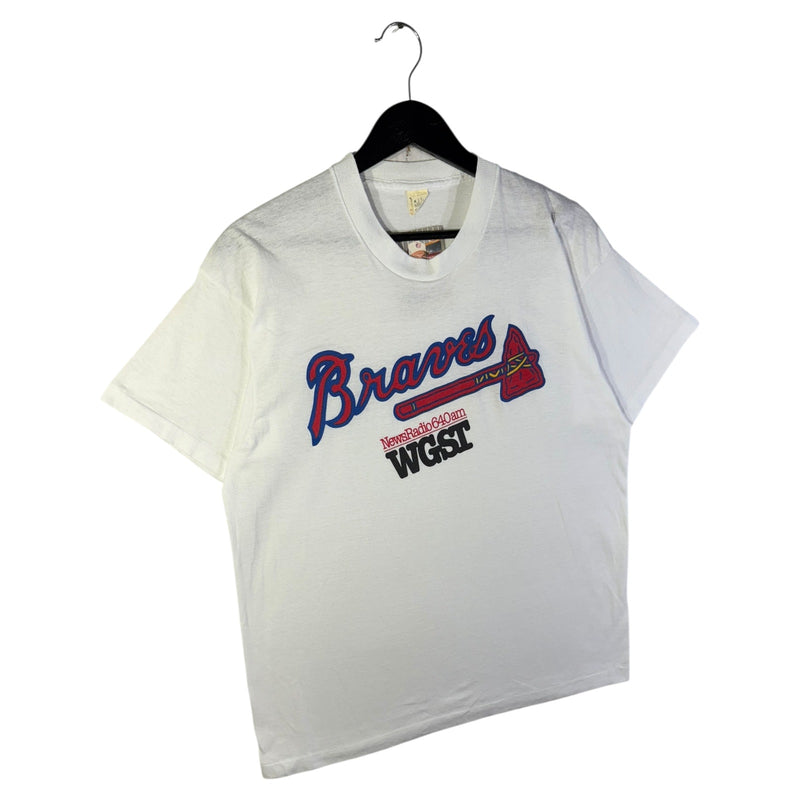Vintage Atlanta Braves WGST Radio MLB T-Shirt