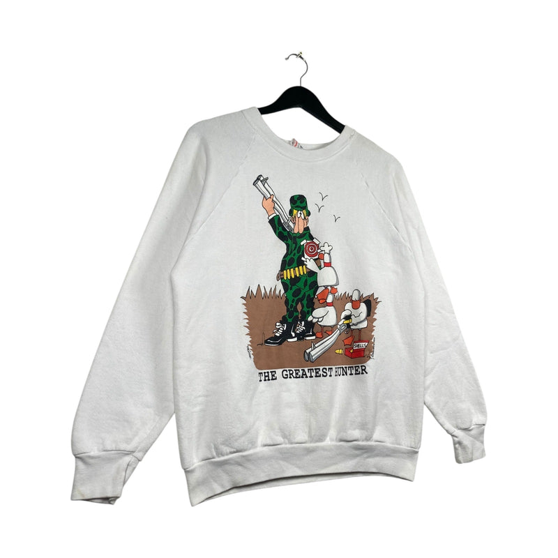 Vintage The Greatest Hunter Graphic Sweatshirt