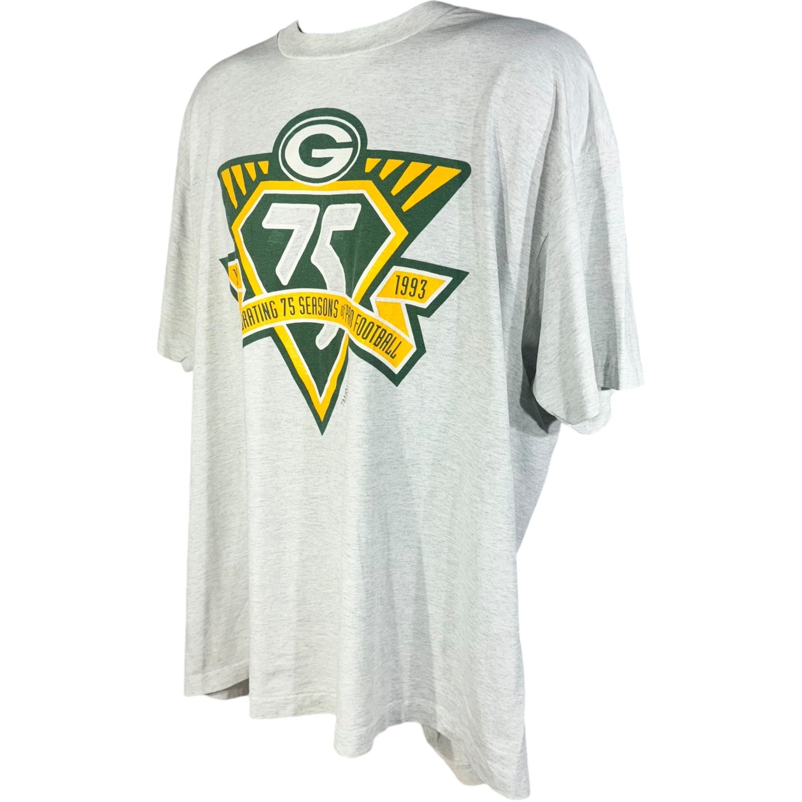 Vintage Green Bay Packers 75th Anniversary NFL Tee