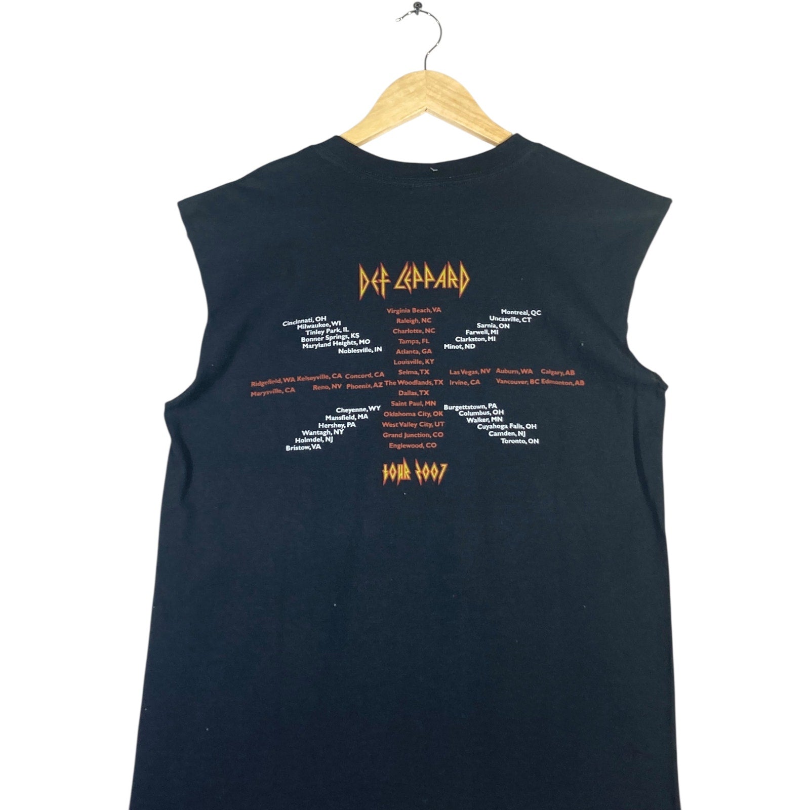 Vintage Def Leppard Rock Band Tank Top