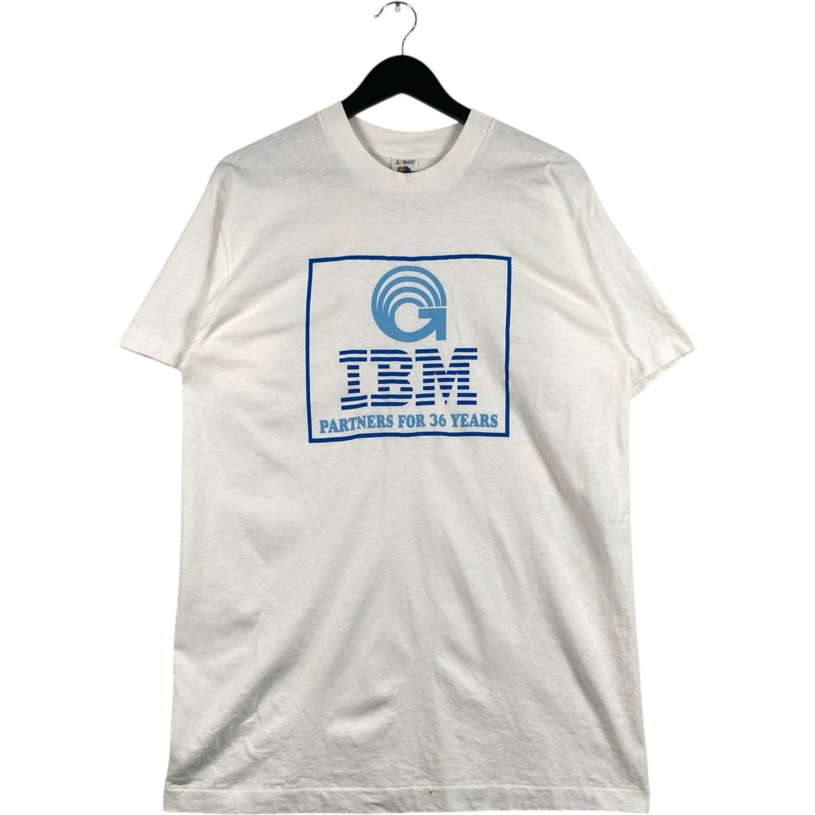 Vintage IBM "Partners for 36 Years" Tee