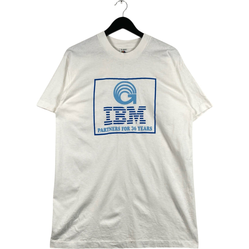 Vintage IBM "Partners for 36 Years" Tee