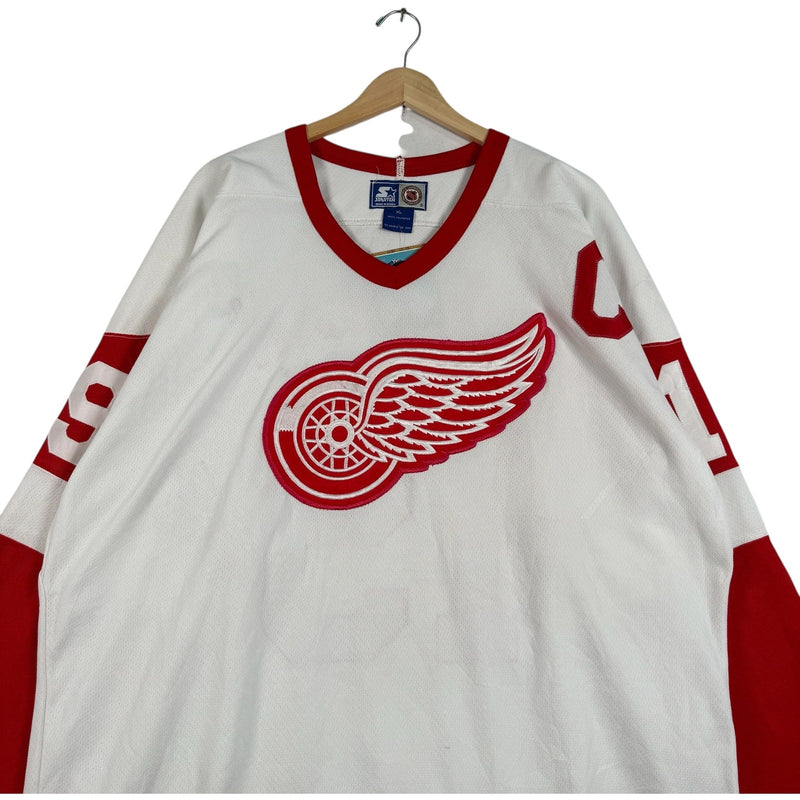 Vintage Starter Detroit Red Wings Steve Yzerman #19 NHL Jersey